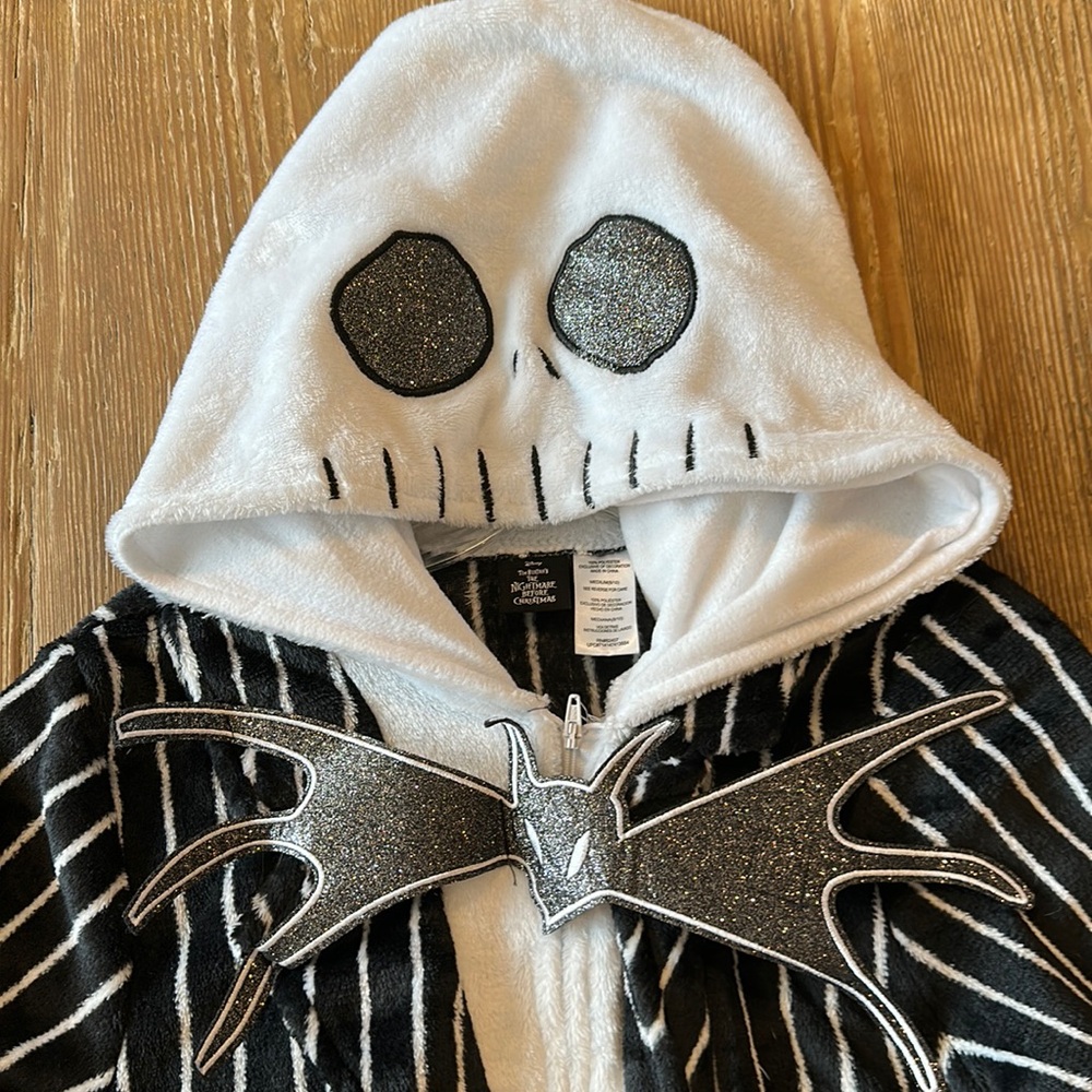 Jack - Disney's The Nightmare Before adult costume Onsie nwt